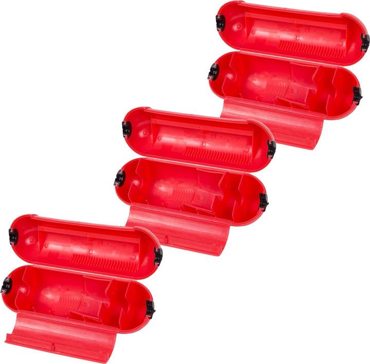 Image du produit Benson Electric Lot de 3 coffres-forts pour fiches électriques, boîte de fiches résistante aux intempéries