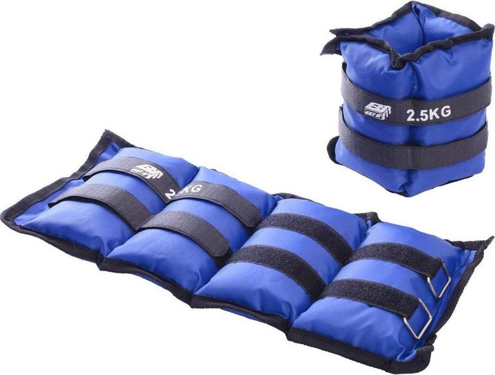 Produktbild Eb Fit Hand- und Beingewichte, 2x2,5kg, blau (2 x 2.5 kg)