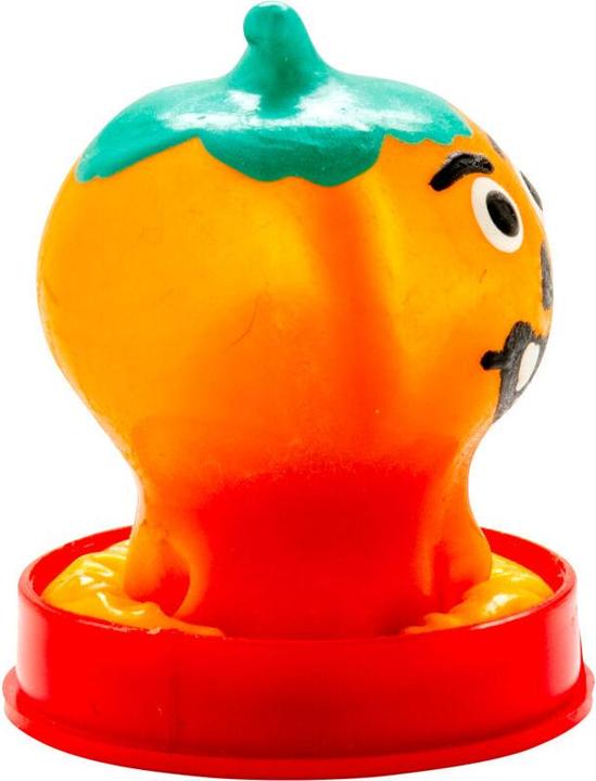 Actual product image Condomerie Halloween pumpkin prank condom, hand-painted, orange (1 pcs.)