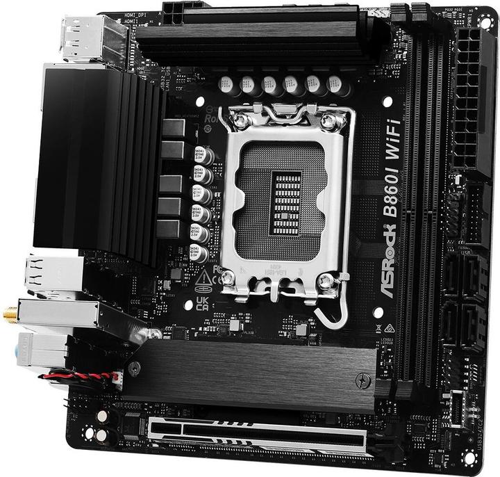 Actual product image AsRock B860I WiFi (LGA 1851, Intel B860, Mini-ITX)