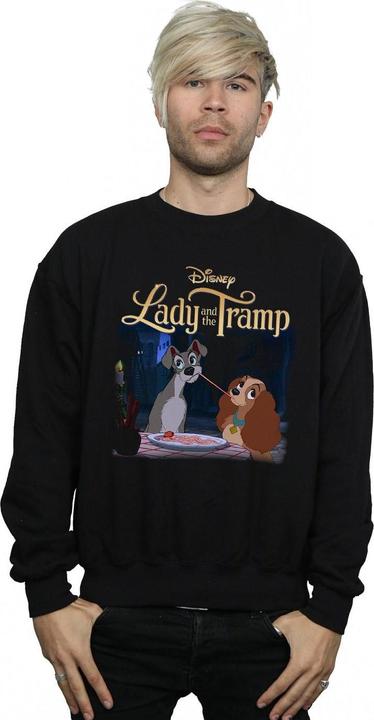 Actual product image Disney Mens Lady And The Tramp Homage Sweatshirt (M)