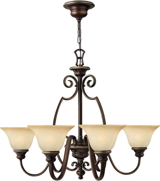 Image du produit Elstead Lighting Cello Lustre E27 6 branches bronze antique (80.60 cm)