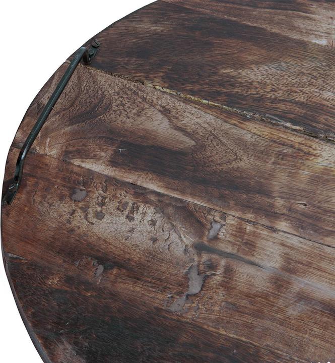 Actual product image Natura Punto Mango wood round cutting board