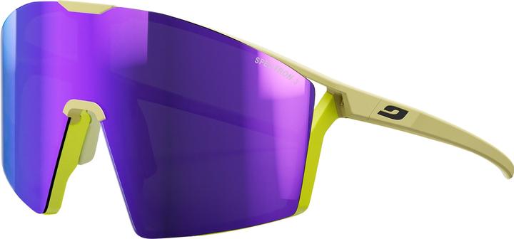 Julbo Edge Helles Kastanienbraun Matt Neongelb Spectron 3 (Neongelb, Helles Kastanienbraun Matt, Spectron 3 Smokegrey)