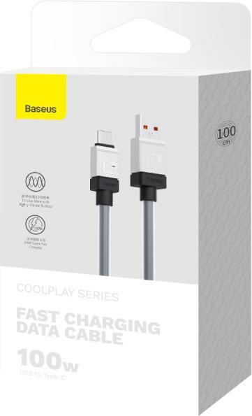 Produktbild Baseus Cable USB do USB-C CoolPlay 100W 1m (black) (1 m, USB 3.2 Gen 2)
