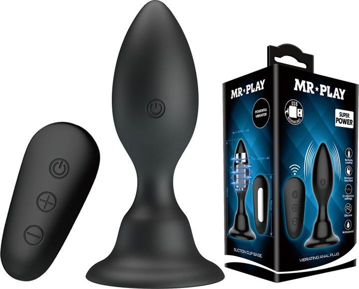 Actual product image Mr. Play Vibrating anal plug