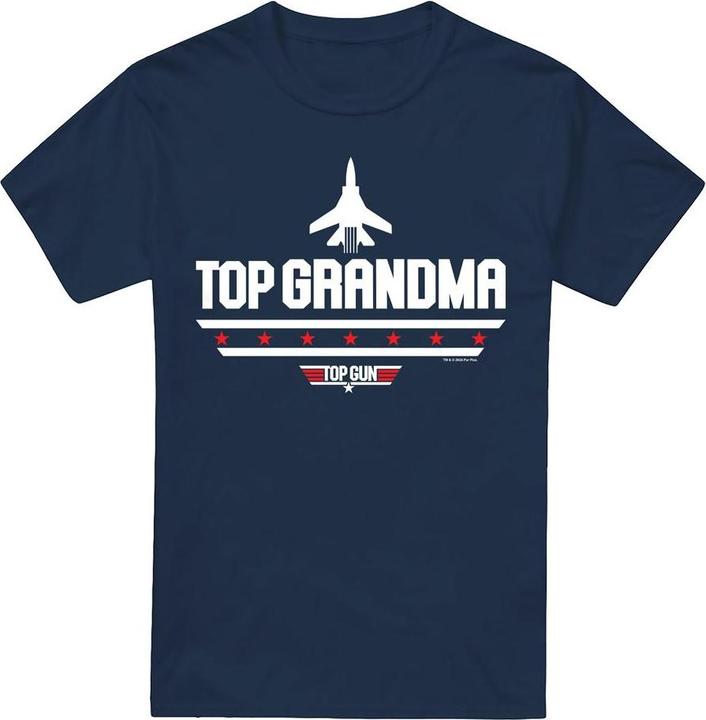 Immagine prodotto Top Gun Top Grandma Maglietta Festa della Mamma Uomo (L)