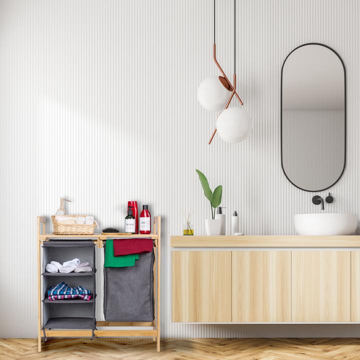 Actual product image Relaxdays Wäschekorbregal (35 l)