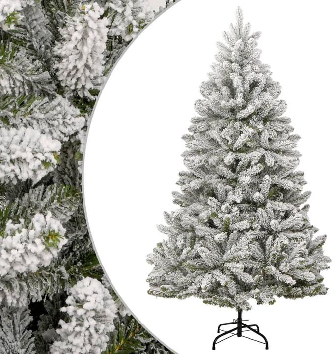 Produktbild VidaXL Künstlicher Weihnachtsbaum Klappbar Beschneit Christbaum Tannenbaum 270cm (270 cm)