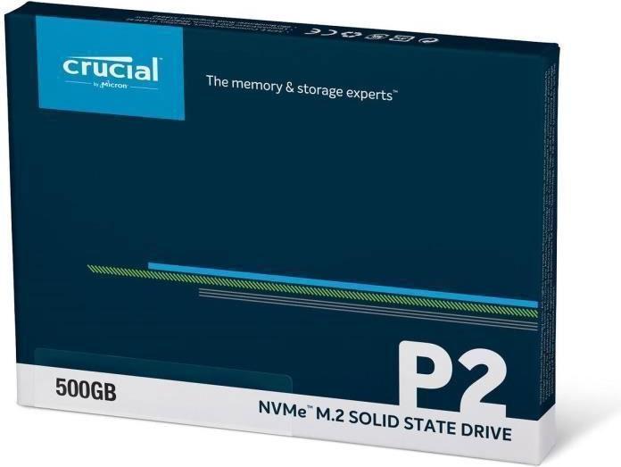 Actual product image Crucial P2 (500 GB, M.2 2280)