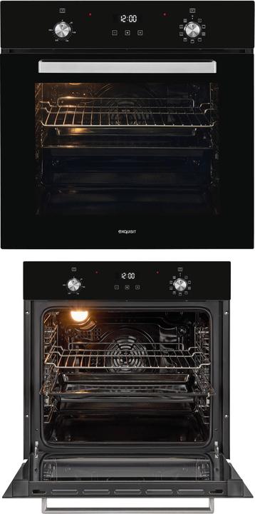 Image du produit Exquisit EBE76-9-H-020 schwarz, four à encastrer