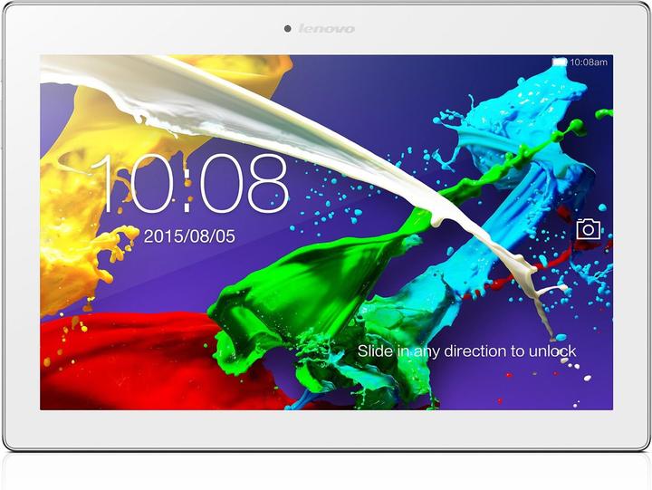 Produktbild Lenovo Tab 2 A10-70L (4G, 10.10", 16 GB, Weiss)