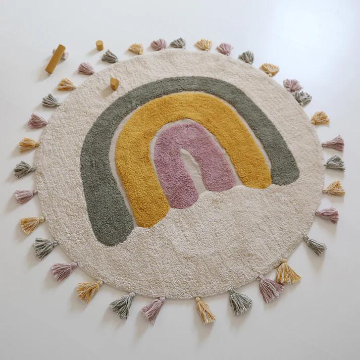Image du produit Nattiot Teppich Rainbow (110 x 110 cm)