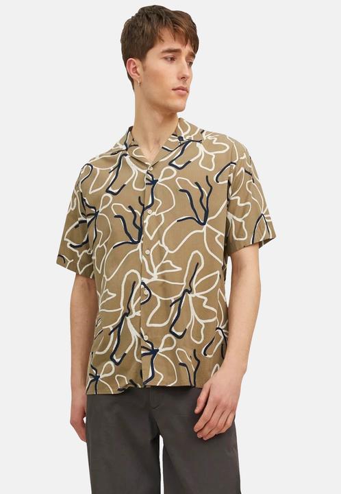 Produktbild Jack & Jones Jprbladrew Print Resort Shirt S/S Ln (XXL)