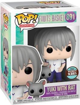 Actual product image Funko POP! - Fruits Basket: Yuki Sohma w/ Rat