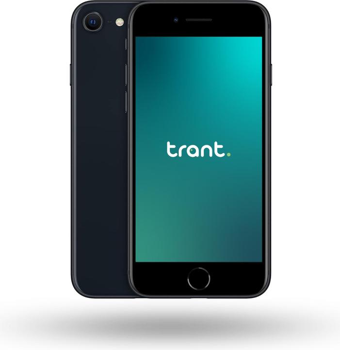 Trant.ch iPhone SE 3 (128 GB, Midnight, 12 Mpx, SIM + eSIM, A / Like new)