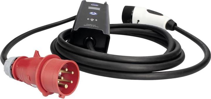 Produktbild As - Schwabe Mobile Elektroauto Ladestation MODE 2 CEE 32A auf Typ 2 (CEE 16, 22 kW, 32 A, 5 m)