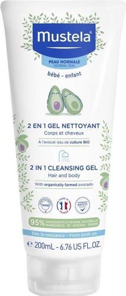 Actual product image Mustela 2in1 Waschgel normale Haut
