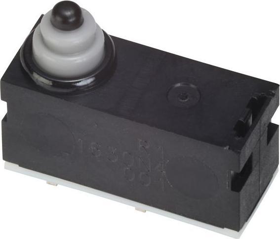 Actual product image Omron Industrial Automation Microswitch D2AW-R, 100mA, 1 NO contact, 1N, pin plunger