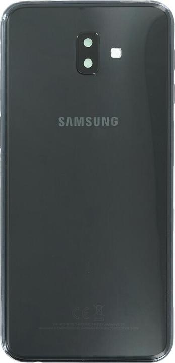 Actual product image Samsung Galaxy J6 (2018) J610F Back Cover black (Galaxy J6)