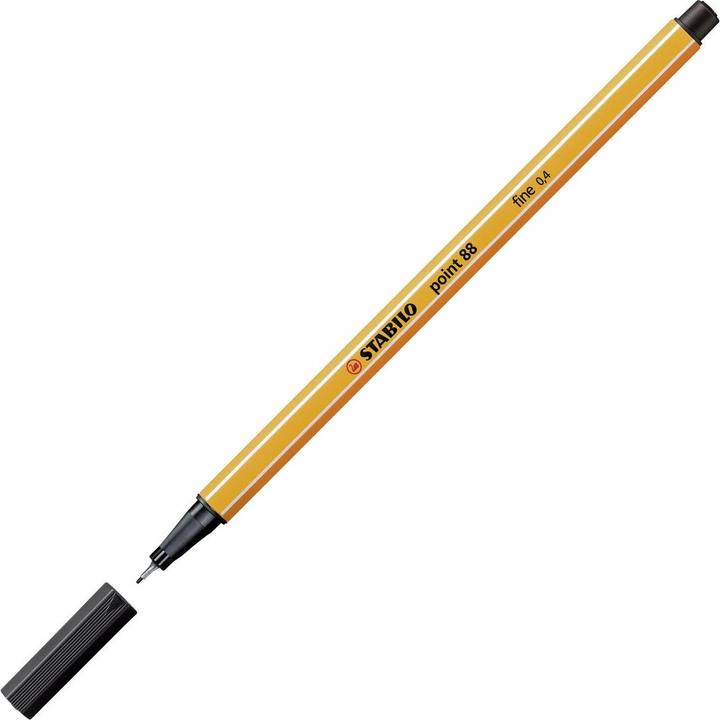 Actual product image STABILO Fineliner point 88, 20 Zebrui Neon (Multicoloured, 20 x)
