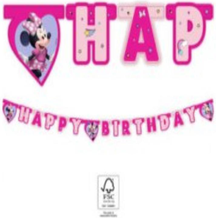 Produktbild Qualatex Guirlande d'anniversaire Minnie Mouse