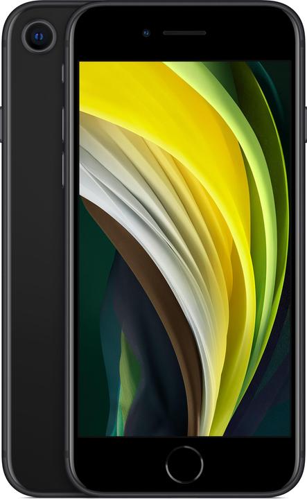Forza Refurbished iPhone SE 2020 (128 GB, Black, 4.70", 12 Mpx, SIM + eSIM, B / Very good)