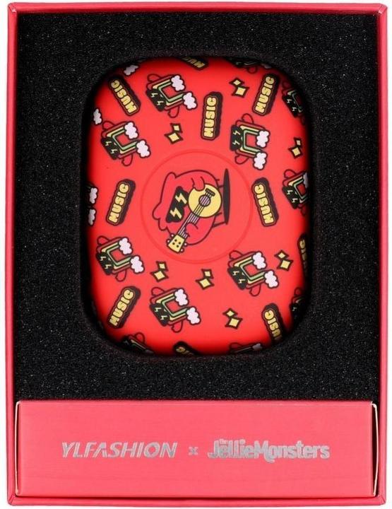 Produktbild Jellie Monster Kabelgebundene Kopfhörer Jellico drahtlose Ohrhörer bluetooth TWS YLFS-06BT rot