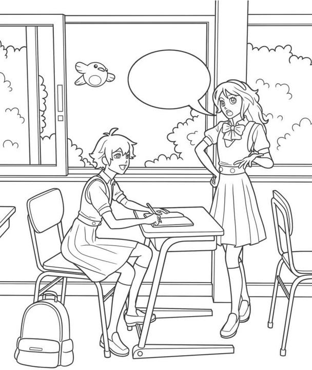 Immagine prodotto Libro di manga da colorare con pagine magiche. Un grande regalo per gli appassionati!