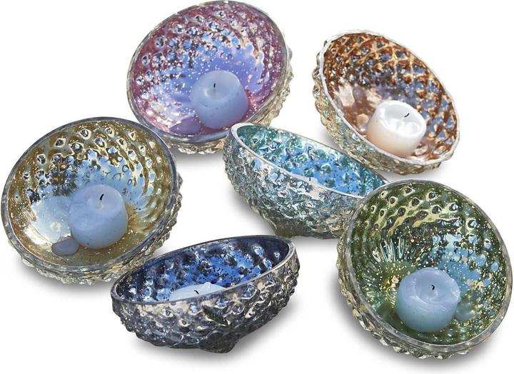Image du produit Loberon Photophore flottant 6 pièces Leela (6 x, 12 cm, H)