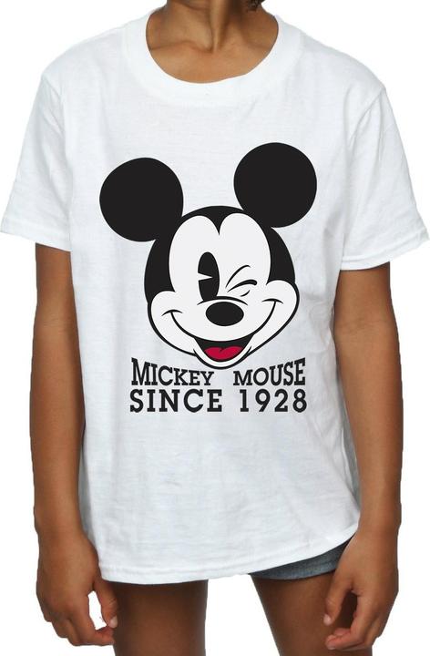 Immagine prodotto Disney Mickey Mouse Since 1928 Maglietta Ragazze (140, 146)