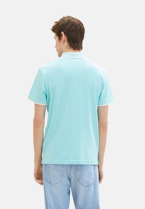 Produktbild Tom Tailor Poloshirt Basic Kurzarmshirt mit Polokragen (M)