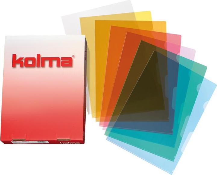 Immagine prodotto Kolma Cartelle A4 lisce superstrong assortite (A4, 10 x)