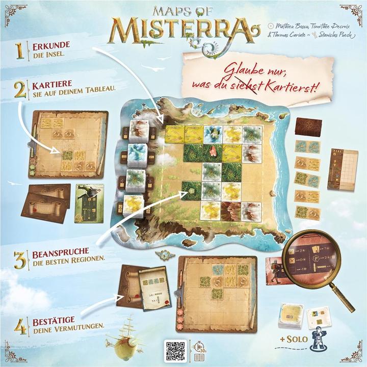 Produktbild Maps of Misterra (d) (Deutsch)