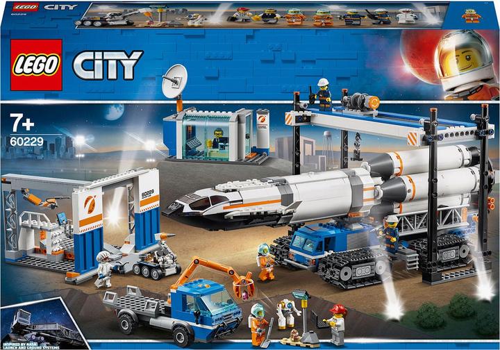 Actual product image LEGO Rocket assembly and transport (60229, LEGO City)