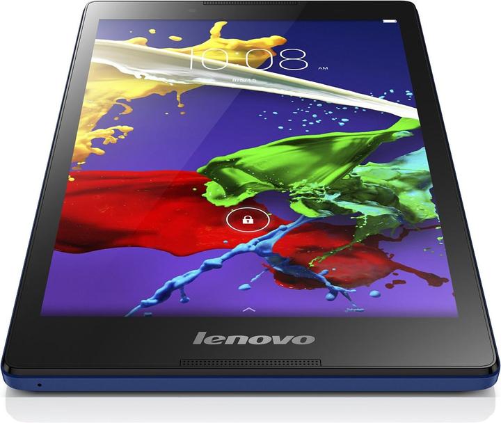 Actual product image Lenovo Tab 2 A8-50L (4G, 8", 16 GB, Dark Blue)