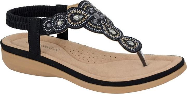 Cipriata Sandalen Mazzina Mit Juwelen besetzt