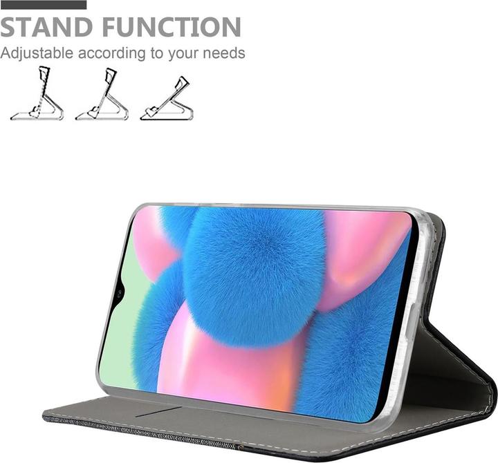 Produktbild Cadorabo Book Jeans Optik Cover (Samsung Galaxy A30s, Samsung Galaxy A50s)