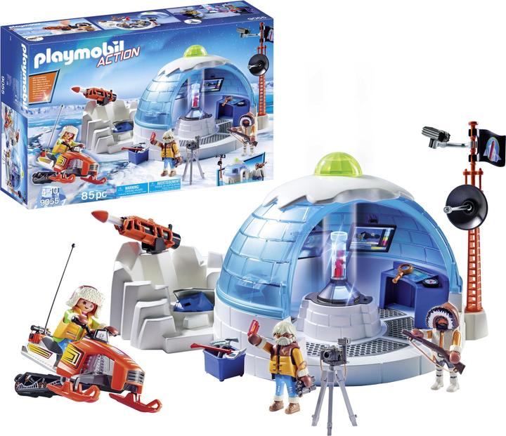 Image du produit Playmobil Quartier général des Rangers Polaires (9055)