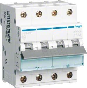 Immagine prodotto Hager HAG MBN420 B20 automatico da incasso 4p