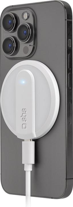 Image du produit SBS TECHGMAGW Chargeur pour appareils mobiles Blanc Intérieur (10 W)