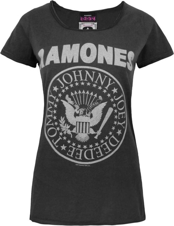 Image du produit Amplified - T-shirt à logo Ramones - Femme (XS)