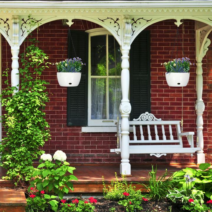 Actual product image Relaxdays 2x hanging basket (24 cm)