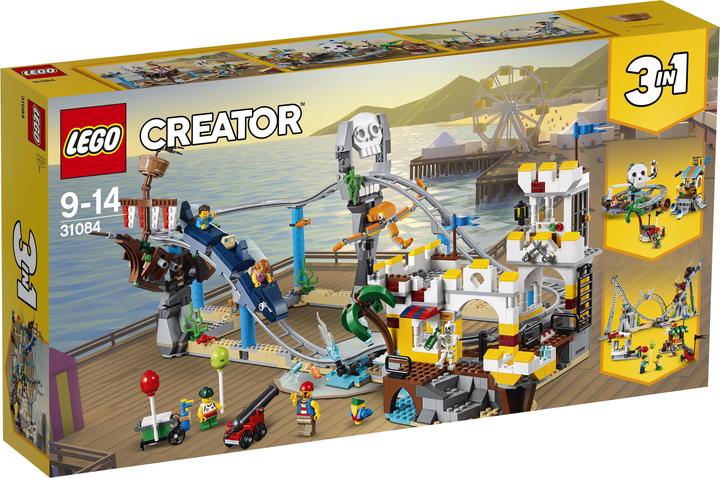 Produktbild LEGO Piraten-Achterbahn (31084, LEGO Creator 3-in-1)