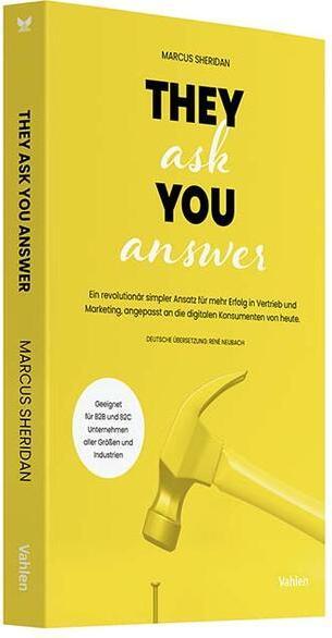 Produktbild They ask, you answer (Deutsch, Marcus Sheridan, 2024)