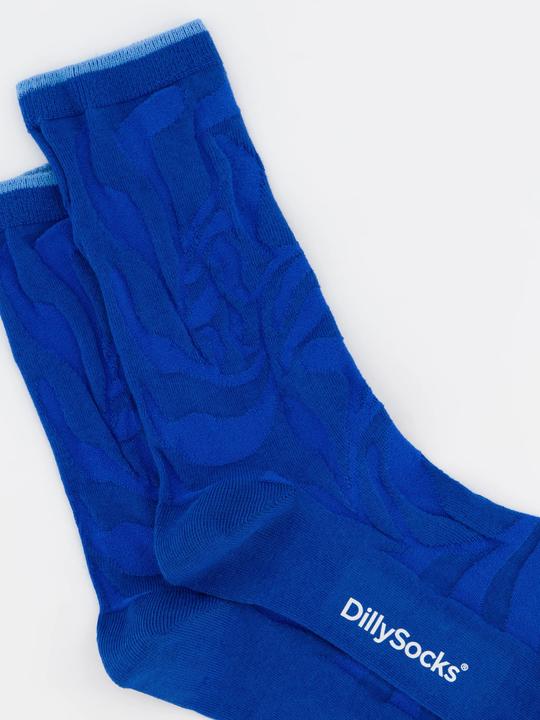 Produktbild DillySocks Socken "Premium crumbled indigo" blau (Einzelpack, 39 - 41)