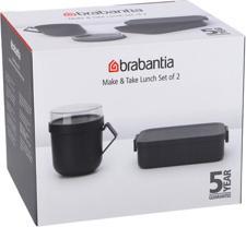 Actual product image Brabantia Lunch Box Make & Take Dark Grey