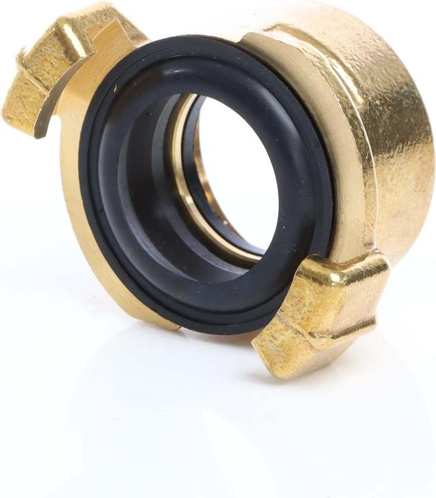Actual product image Wiltec Brass Quick Coupling / Connector for water hose DN25 - 1" Internal Thread (Hose coupling, 25.40 mm)