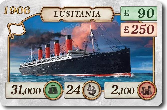 Actual product image PDV09719 - TransAtlantic, Board Game, for 2-4 Players, from 12 Years (German, English)