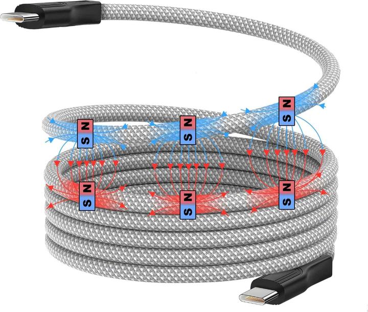 Actual product image Magtame USB-A – Lightning (1 m, USB 2.0)